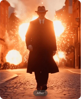 Image after visual effects